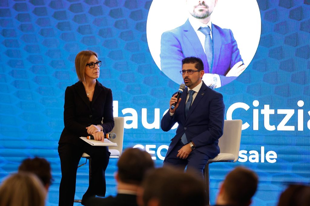 Claudio Citzia sul palco